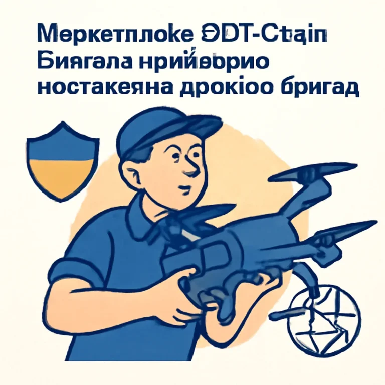 Marketplejs Dot Chain Defence Pryskoryv Postachannya Droniv Do Brygad
