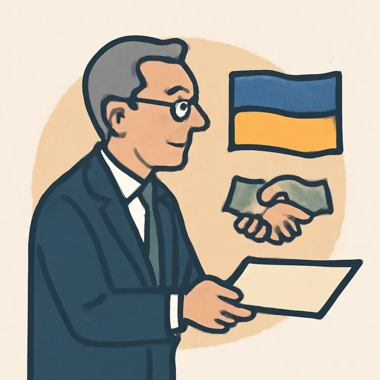 Новий посол Німеччини Гайко Томс передав копії вірчих грамот в МЗС України