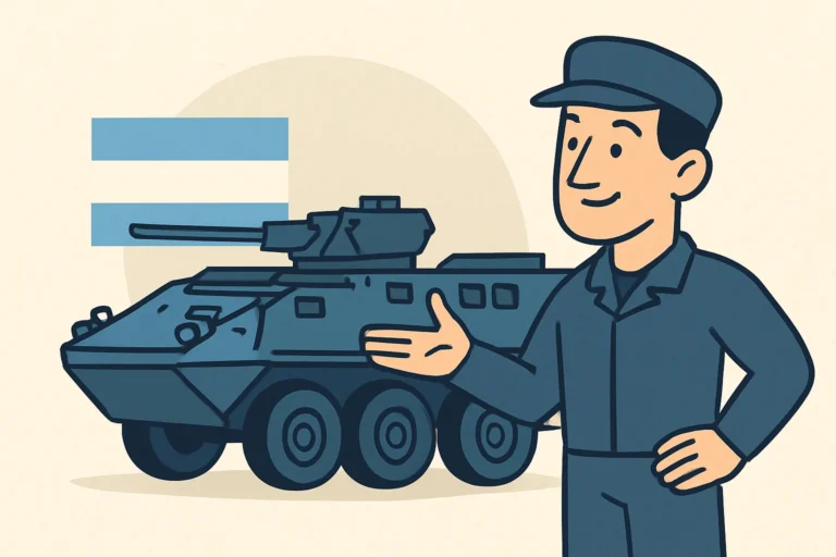 Argentyna Pryjnyala Pershu Partiyu Bronetransporteriv Stryker