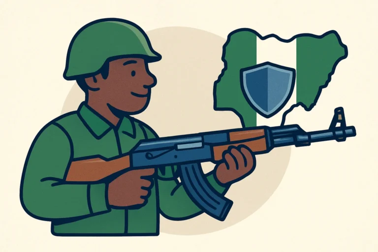 Nigeriya Pochala Serijne Vyrobnycztvo Gvyntivok Dg 103