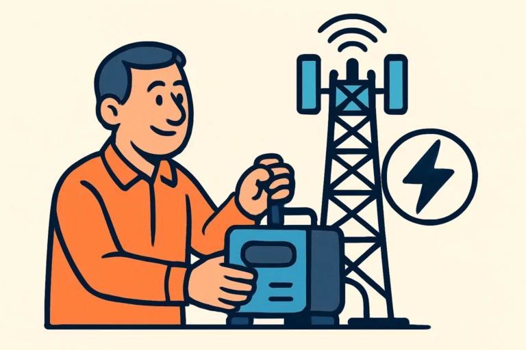 Posylennya Avtonomnosti Mobilnyh Merezh Rozshyrennya Generatornogo Zabezpechennya Bazovyh Stanczij