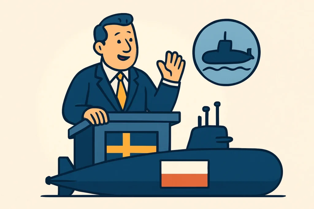 Shvecziya Postavyt Polshhi Try Pidvodni Chovny A26 Za Programoyu Orka