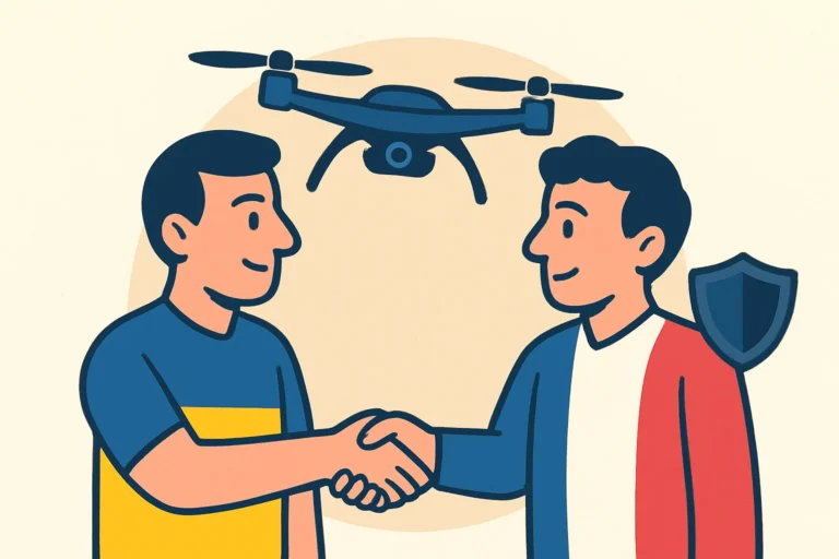 Ukrayina Ta Francziya Pochynayut Spilne Vyrobnycztvo Dronivperehoplyuvachiv