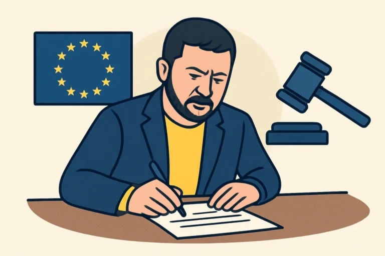 Zelenskyj Pidpysav Synhronizacziyu 19 Go Paketa Sankczij Yes I Rozshyryv Obmezhennya Proty Rf