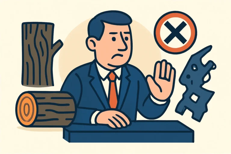 Kabmin Prodovzhyv Zaboronu Eksportu Neobroblenoyi Derevyny Ta Metalobruhtu Do Kinczya 2026 Roku