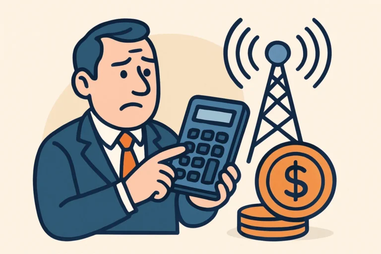 Metodyka Rozrahunku Zbytkiv Cherez Samovilni Povtoryuvachi Mobilnogo Zvyazku