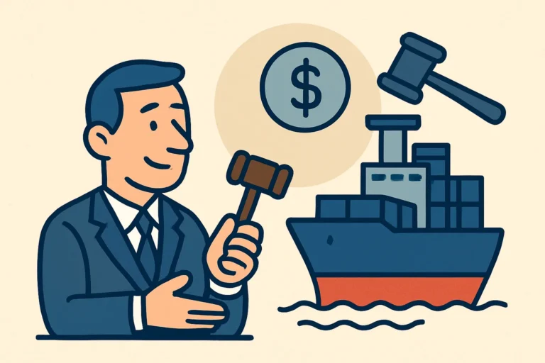 Prodazh Sudna Usko Mfu Na Aukczioni Pokupecz Czina I Mozhlyvi Naslidky