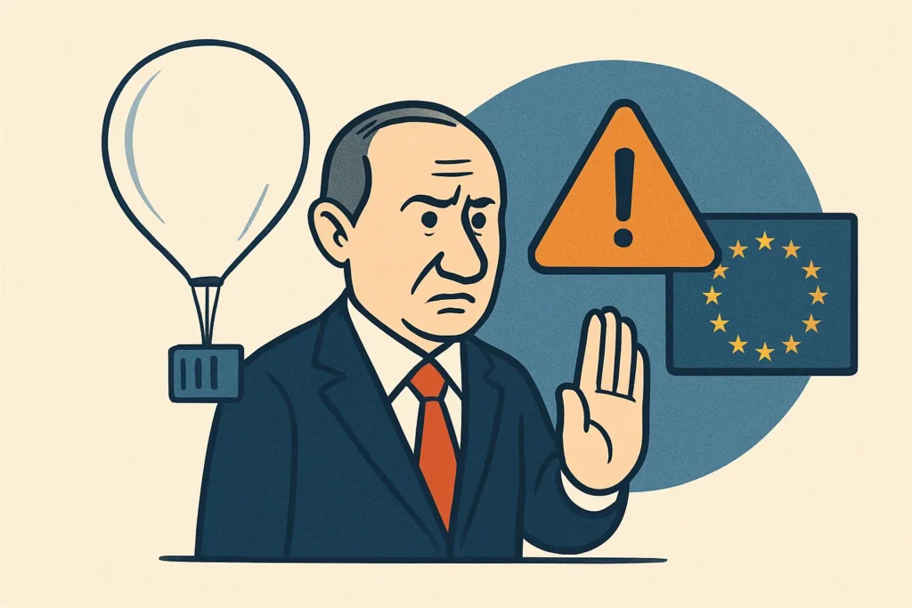 Yes Posylyv Sankcziyi Proty Bilorusi Cherez Kontrabandni Meteozondy