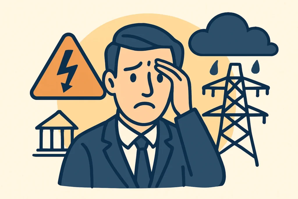 Vvedennya Rezhymu Nadzvychajnoyi Sytuacziyi V Energetyczi Ukrayiny Cherez Udary Ta Pogodu