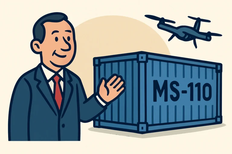 Польща отримає сім контейнерів розвідки Ms 110 для модернізації ПС