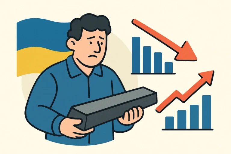 Eksport Stalevyh Napivfabrykativ Ukrayiny V Sichni 2026 Znyzhennya Misyaczdomisyaczya Zrostannya Rikdoroku