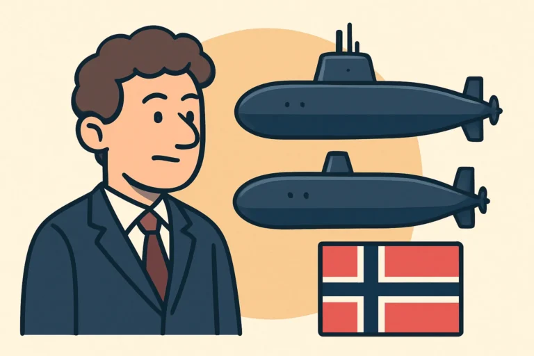 Norvegiya Zamovyla Shhe Dva Pidvodni Chovny 212cd