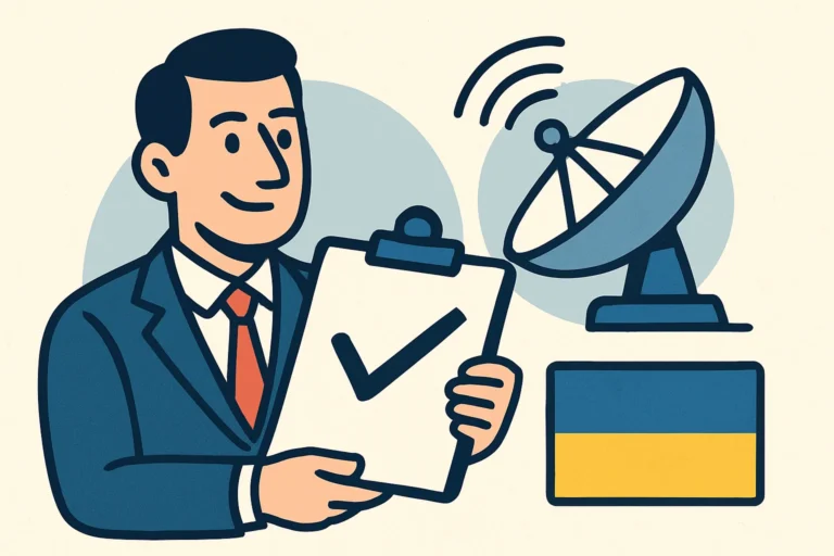 Впровадження білого списку для терміналів Starlink в Україні